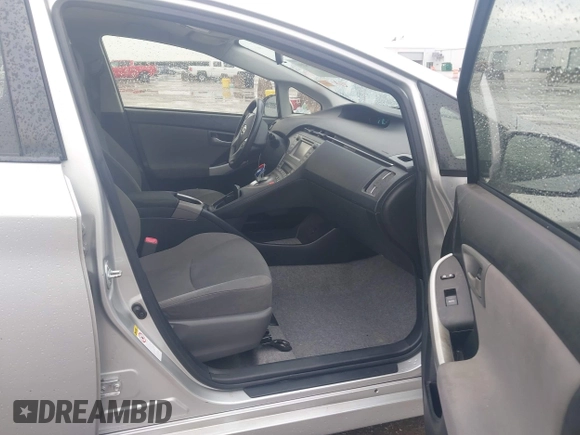 2012 Toyota Prius One with VIN JTDKN3DU6C5444029, listed as a IAAI auction lot 41895206 with 162,843 mi miles. Bid and sale history available at carsss.com. Image 5.