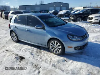 2012 Volkswagen Golf TDI z VIN WVWNM7AJXCW215994, wystawiony jako Copart lot #62693075 z przebiegiem 122 234 mil mil oraz Nie do naprawy • Non repairable. Historia ofert i sprzedaży dostępna na DreamBid. Obrazek 4.