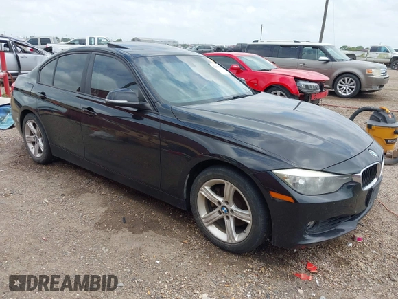2015 BMW 3 Series 328i with VIN WBA3C1C5XFP852807, listed as a IAAI auction lot 42043565 with 120,048 mi miles and . Bid and sale history available at carsss.com. Image 1.