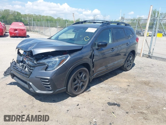 2024 Subaru Ascent Onyx with VIN 4S4WMAHD4R3457364, listed as a IAAI auction lot 42253826 with 6,342 mi miles and . Bid and sale history available at DreamBid. Image 17.