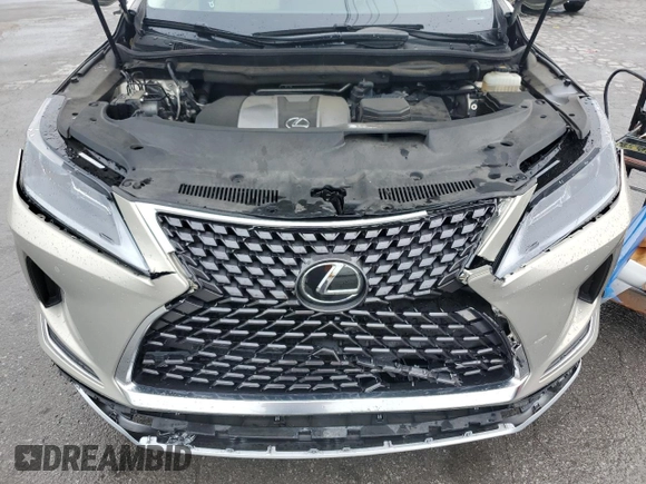 2020 Lexus RX 350L with VIN JTJHZKEA8L2017253, listed as a Copart auction lot 60213465 with 62,422 mi miles and Salvage title. Bid and sale history available at DreamBid. Image 11.
