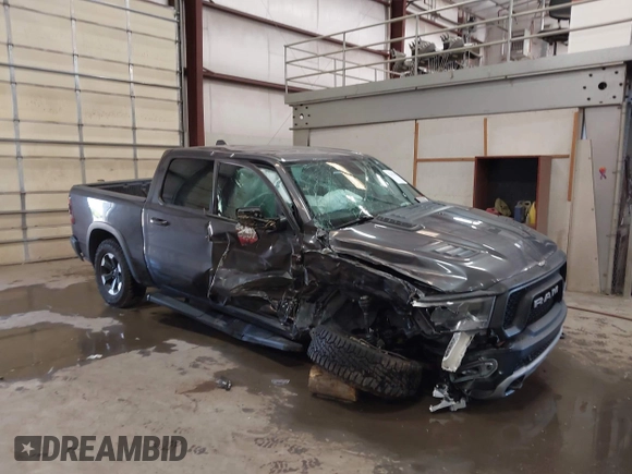 2019 Ram 1500 Rebel with VIN 1C6SRFLT2KN537313, listed as a IAAI auction lot 42545382 with Not provided miles and . Bid and sale history available at DreamBid. Image 1.