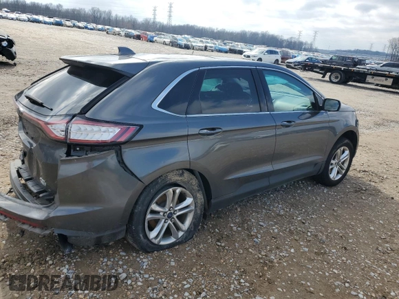 2015 Ford Edge SEL with VIN 2FMTK4J90FBC08832, listed as a Copart auction lot 45134645 with 120,526 mi miles and Salvage Title. Bid and sale history available at carsss.com. Image 3.
