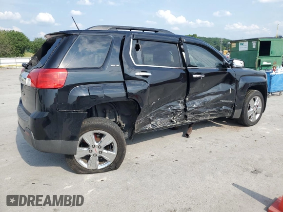 2014 GMC Terrain SLE with VIN 2GKALREK5E6268491, listed as a Copart auction lot 59757705 with 63,195 mi miles and Salvage title. Bid and sale history available at DreamBid. Image 3.
