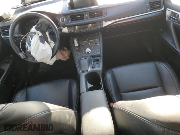 2017 Lexus CT with VIN JTHKD5BH2H2296117, listed as a Copart auction lot 50021685 with 46,655 mi miles and Salvage Title. Bid and sale history available at carsss.com. Image 8.
