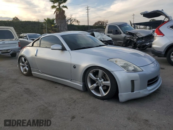 2006 Nissan 350Z Touring with VIN JN1AZ34D86M312967, listed as a Copart auction lot 41336695 with 193,652 mi miles and Salvage Title. Bid and sale history available at carsss.com. Image 4.