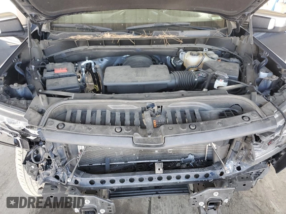 2022 Chevrolet Silverado 1500 LT with VIN 1GCUYDED5NZ218256, listed as a Copart auction lot 52565255 with 87,481 mi miles and Salvage Title. Bid and sale history available at DreamBid. Image 11.