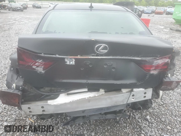 2013 Lexus GS 350 with VIN JTHBE1BL1D5009711, listed as a Copart auction lot 58084595 with 101,325 mi miles and Salvage title. Bid and sale history available at DreamBid. Image 6.