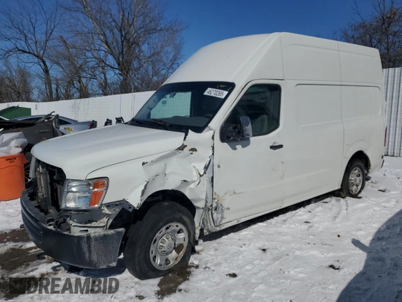 2019 Nissan NV Cargo SV z VIN 1N6AF0LY5KN804818, wystawiony jako Copart lot #46270265 z przebiegiem Nie podano mil oraz Szkody całkowita. Historia ofert i sprzedaży dostępna na DreamBid. Obrazek 1.