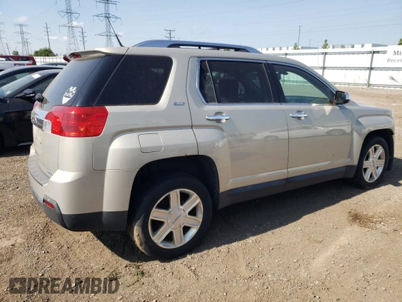 2011 GMC Terrain SLT-2 with VIN 2CTFLXEC9B6237372, listed as a Copart auction lot 65815344 with 193,190 mi miles and Salvage Title. Bid and sale history available at DreamBid. Image 3.