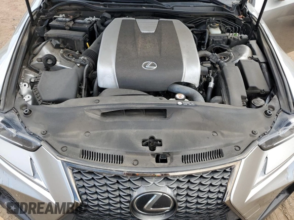2018 Lexus IS with VIN JTHC81D29J5027191, listed as a Copart auction lot 54047035 with 76,726 mi miles and Clean Title. Bid and sale history available at carsss.com. Image 11.