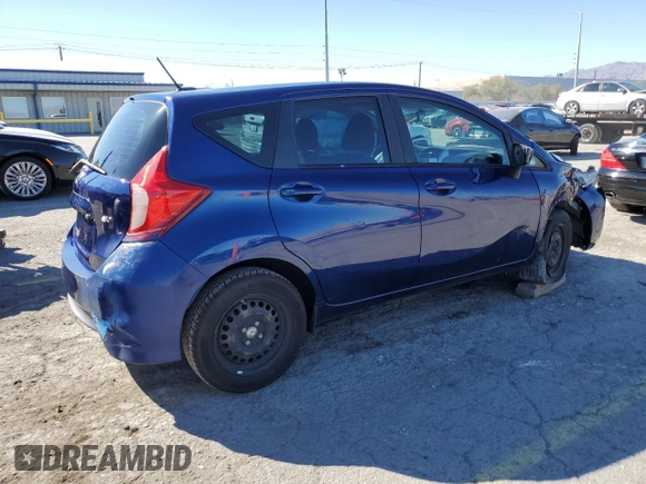 2017 Nissan Note SV with VIN 3N1CE2CP9HL365989, listed as a Copart auction lot 50433005 with Not Provided miles and Salvage Title. Bid and sale history available at DreamBid. Image 3.