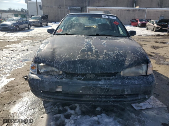 1998 Chevrolet Prizm Lsi with VIN 1Y1SK5289WZ410167, listed as a Copart auction lot 86793174 with 0 mi miles and Salvage Title. Bid and sale history available at carsss.com. Image 5.