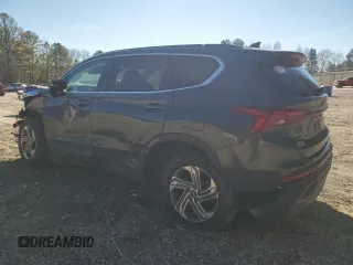 2021 Hyundai Santa Fe SE with VIN 5NMS14AJ2MH320804, listed as a Copart auction lot 89352445 with 81,529 mi miles and Salvage Title. Bid and sale history available at carsss.com. Image 2.