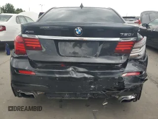 2014 BMW 7 Series 750i xDrive with VIN WBAYB6C56ED224880, listed as a Copart auction lot 72554084 with 115,146 mi miles and Salvage Title. Bid and sale history available at carsss.com. Image 6.