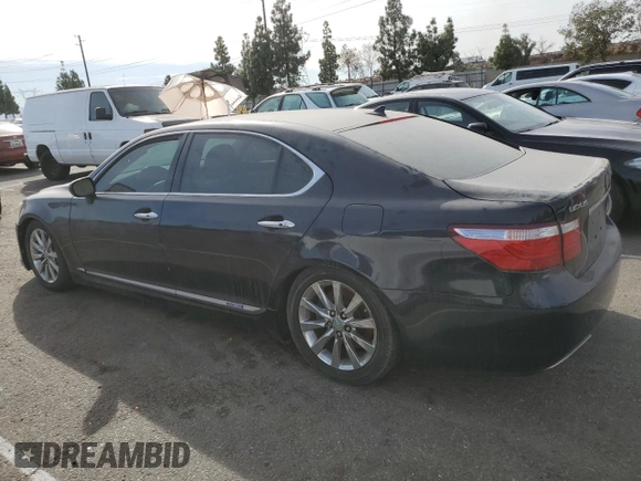 2008 Lexus LS 600h L z VIN JTHDU46F485005823, wystawiony jako Copart lot #79322094 z przebiegiem Nie podano mil oraz Szkoda całkowita • Salvage title. Historia ofert i sprzedaży dostępna na DreamBid. Obrazek 2.