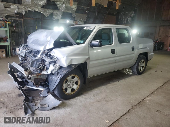 2009 Honda Ridgeline RT with VIN 2HJYK16249H502722, listed as a Copart auction lot 75677144 with 0 mi miles and Salvage Title. Bid and sale history available at carsss.com. Image 1.