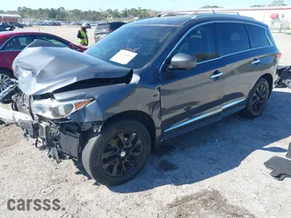 2014 Infiniti QX60 with VIN 5N1AL0MM6EC536896, listed as a IAAI auction lot 41704606 with 141,093 mi miles. Bid and sale history available at carsss.com. Image 17.