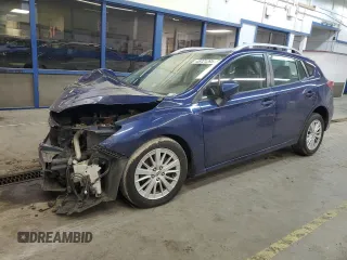 2018 Subaru Impreza Premium with VIN 4S3GTAD62J3751918, listed as a Copart auction lot 45721295 with 115,816 mi miles and Salvage Title. Bid and sale history available at carsss.com. Image 1.