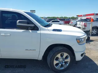 2019 Ram 1500 Big Horn with VIN 1C6SRFFT0KN911008, listed as a IAAI auction lot 42092247 with 72,222 mi miles and . Bid and sale history available at DreamBid. Image 12.
