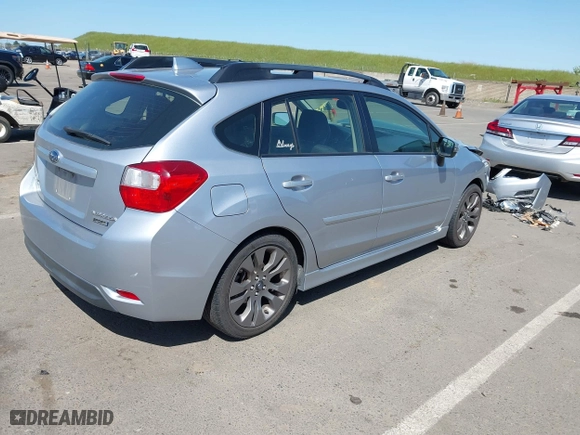 2016 Subaru Impreza Wagon 2.0i Sport Premium with VIN JF1GPAS62G8318561, listed as a IAAI auction lot 41986213 with 1 mi miles. Bid and sale history available at carsss.com. Image 4.