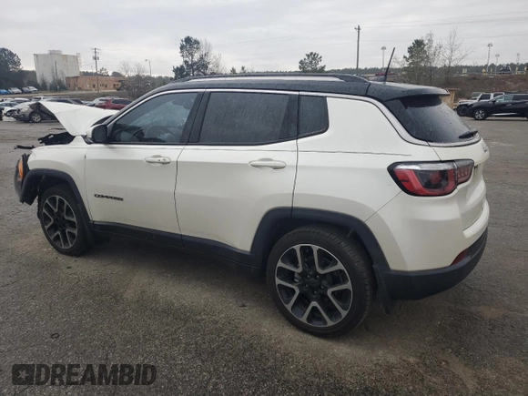 2018 Jeep Compass Limited z VIN 3C4NJCCB3JT338482, wystawiony jako Copart lot #49899105 z przebiegiem 122 386 mil mil oraz Szkoda całkowita • Salvage title. Historia ofert i sprzedaży dostępna na DreamBid. Obrazek 2.