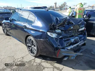 2023 BMW 5 Series 540i with VIN WBA53BJ06PWY11037, listed as a IAAI auction lot 41612304 with 37,274 mi miles and . Bid and sale history available at DreamBid. Image 3.