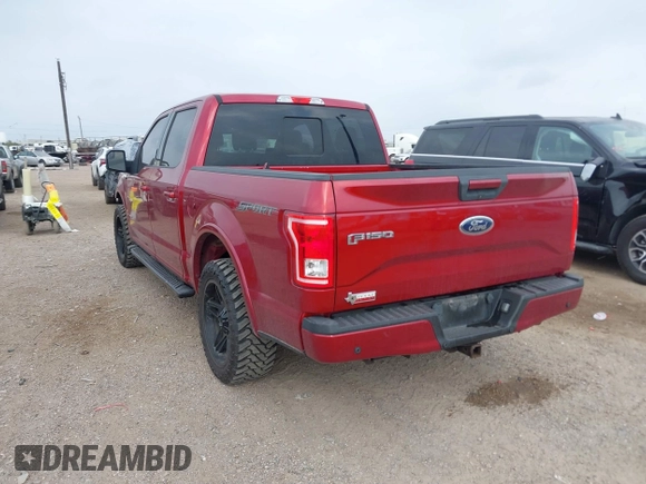 2016 Ford F-150 XL with VIN 1FTEW1CP1GKD22762, listed as a IAAI auction lot 41687389 with 131,542 mi miles and . Bid and sale history available at carsss.com. Image 3.