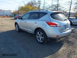 2012 Nissan Murano SV with VIN JN8AZ1MW2CW222866, listed as a IAAI auction lot 40714313 with 117,430 mi miles. Bid and sale history available at carsss.com. Image 3.