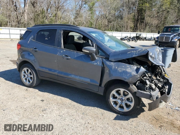 2020 Ford EcoSport SE z VIN MAJ3S2GE8LC319479, wystawiony jako Copart lot #49800725 z przebiegiem 111 543 mil mil oraz Szkody całkowita. Historia ofert i sprzedaży dostępna na DreamBid. Obrazek 4.