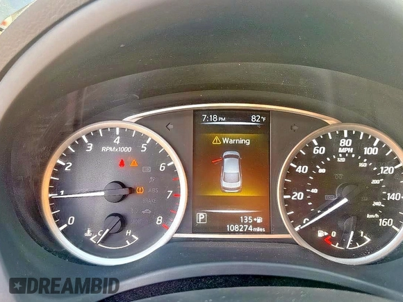 2017 Nissan Sentra SV with VIN 3N1AB7AP8HL663126, listed as a Copart auction lot 64883785 with 108,274 mi miles and Clean title. Bid and sale history available at DreamBid. Image 8.