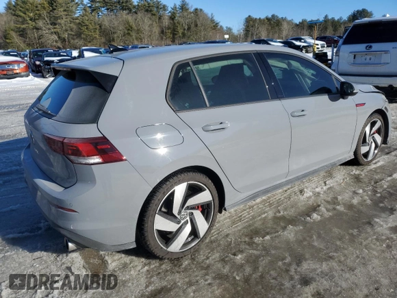 2024 Volkswagen Golf GTI S with VIN WVWGA7CD6RW145153, listed as a Copart auction lot 46495865 with 4,922 mi miles and Salvage Title. Bid and sale history available at carsss.com. Image 3.