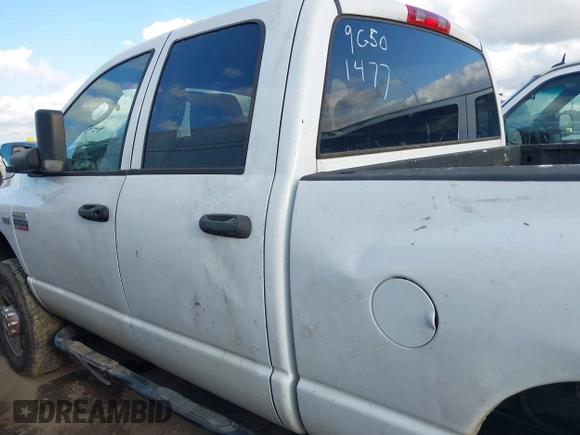 2009 Dodge 2500 SLT with VIN 3D7KS28T79G501477, listed as a IAAI auction lot 41291975 with 195,652 mi miles and . Bid and sale history available at DreamBid. Image 14.