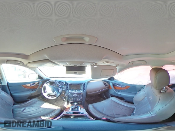 2009 Infiniti FX with VIN JNRAS18U39M100708, listed as a Copart auction lot 48199895 with 278,493 mi miles and Salvage title. Bid and sale history available at DreamBid. Image 13.