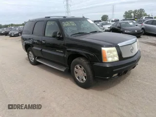 2003 Cadillac Escalade z VIN 1GYEK63N73R183997, wystawiony jako IAAI lot #42117841 z przebiegiem 211 595 mil mil oraz . Historia ofert i sprzedaży dostępna na DreamBid. Obrazek 1.