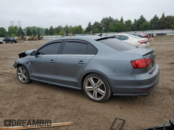 2017 Volkswagen Jetta GLI with VIN 3VW4T7AJ9HM220932, listed as a Copart auction lot 57785105 with 106,123 mi miles and Salvage title. Bid and sale history available at DreamBid. Image 2.