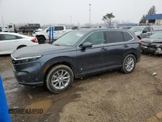 2023 Honda CR-V EX-L with VIN 7FARS4H7XPE002204, listed as a Copart auction lot 48020925 with 20,983 mi miles and Clean Title. Bid and sale history available at carsss.com. Image 1.