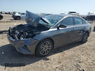 2024 Kia Forte GT-Line with VIN 3KPF54AD9RE786311, listed as a Copart auction lot 52313815 with 14,689 mi miles and Salvage Title. Bid and sale history available at carsss.com. Image 1.