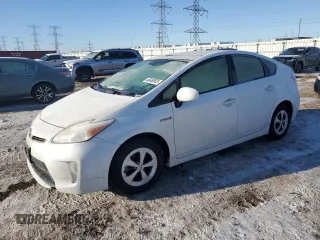 2012 Toyota Prius One with VIN JTDKN3DU5C5446774, listed as a Copart auction lot 46480605 with 123,658 mi miles and Salvage Title. Bid and sale history available at carsss.com. Image 1.