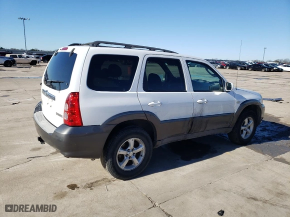 2005 Mazda Tribute s with VIN 4F2CZ06115KM38525, listed as a Copart auction lot 85772994 with 203,704 mi miles and Salvage Title. Bid and sale history available at carsss.com. Image 3.