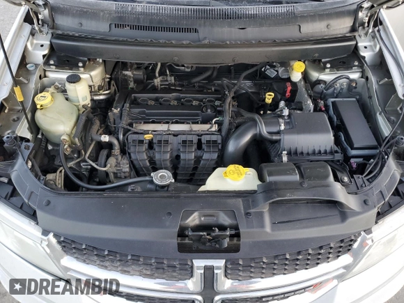2013 Dodge Journey American Value with VIN 3C4PDCAB9DT604157, listed as a Copart auction lot 48206675 with 158,392 mi miles and Salvage Title. Bid and sale history available at DreamBid. Image 12.