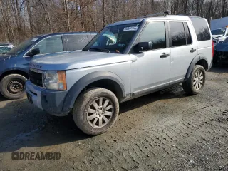 2006 Land Rover LR3 SE with VIN SALAE25486A400588, listed as a Copart auction lot 44365155 with 197,482 mi miles and Salvage title. Bid and sale history available at DreamBid. Image 1.