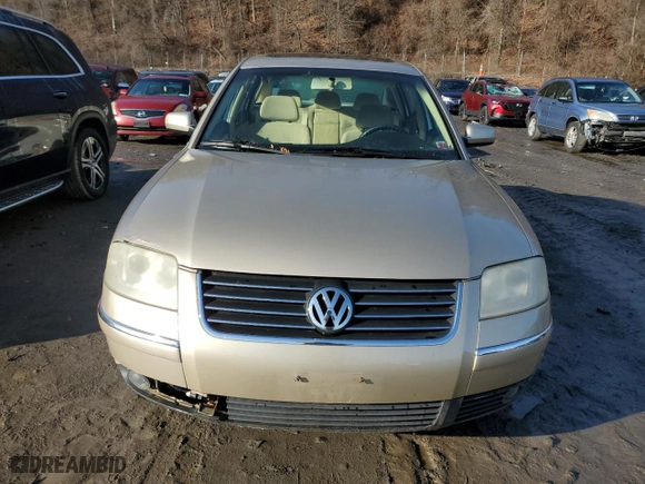 2003 Volkswagen Passat GLS with VIN WVWPD63B93P282024, listed as a Copart auction lot 85248354 with 103,706 mi miles and Clean Title. Bid and sale history available at carsss.com. Image 5.