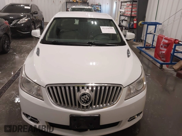 2012 Buick LaCrosse Premium 1 with VIN 1G4GD5ER9CF372909, listed as a IAAI auction lot 42224399 with 130,140 mi miles and . Bid and sale history available at DreamBid. Image 12.