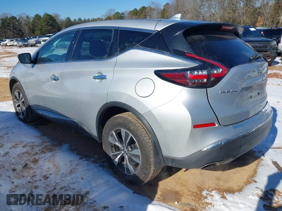 2020 Nissan Murano S with VIN 5N1AZ2AS7LN165553, listed as a IAAI auction lot 41350971 with 30,011 mi miles and . Bid and sale history available at DreamBid. Image 3.