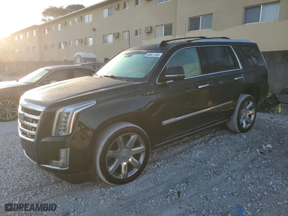 2016 Cadillac Escalade Premium Collection with VIN 1GYS4CKJ6GR409219, listed as a Copart auction lot 49927705 with 56,962 mi miles and Clean Title. Bid and sale history available at carsss.com. Image 1.