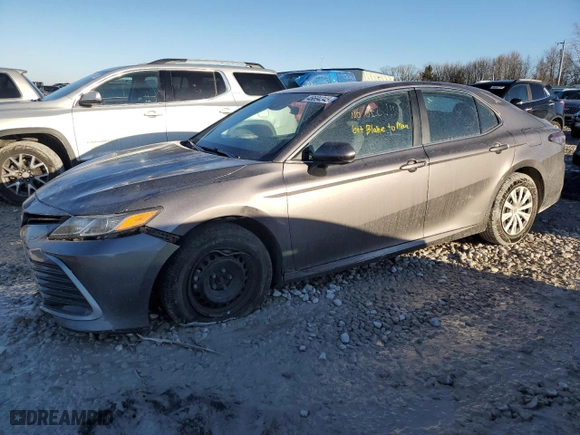 2022 Toyota Camry Hybrid LE with VIN 4T1C31AK4NU571173, listed as a Copart auction lot 46694345 with 101,411 mi miles and Salvage Title. Bid and sale history available at carsss.com. Image 1.