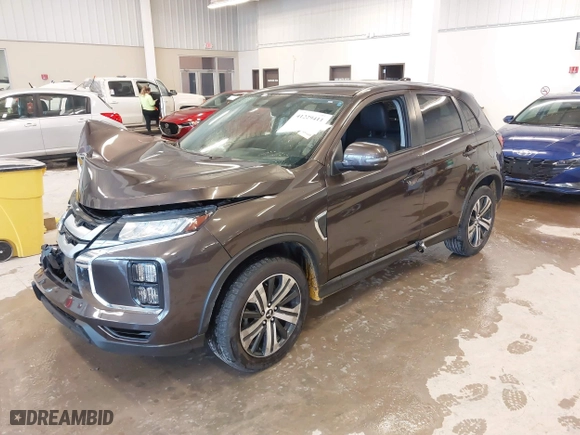 2023 Mitsubishi Outlander Sport ES with VIN JA4ARUAU5PU013262, listed as a IAAI auction lot 41229411 with 79,196 mi miles. Bid and sale history available at carsss.com. Image 18.