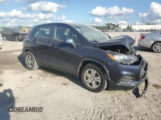 2018 Chevrolet Trax LS with VIN 3GNCJKSB8JL415423, listed as a Copart auction lot 50098555 with 64,736 mi miles and Salvage Title. Bid and sale history available at carsss.com. Image 4.