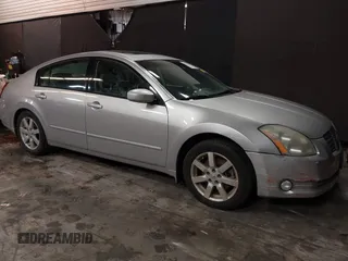 2004 Nissan Maxima SL with VIN 1N4BA41EX4C860182, listed as a IAAI auction lot 41745175 with 116,975 mi miles. Bid and sale history available at carsss.com. Image 1.